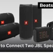 How to Connect Two JBL speakers