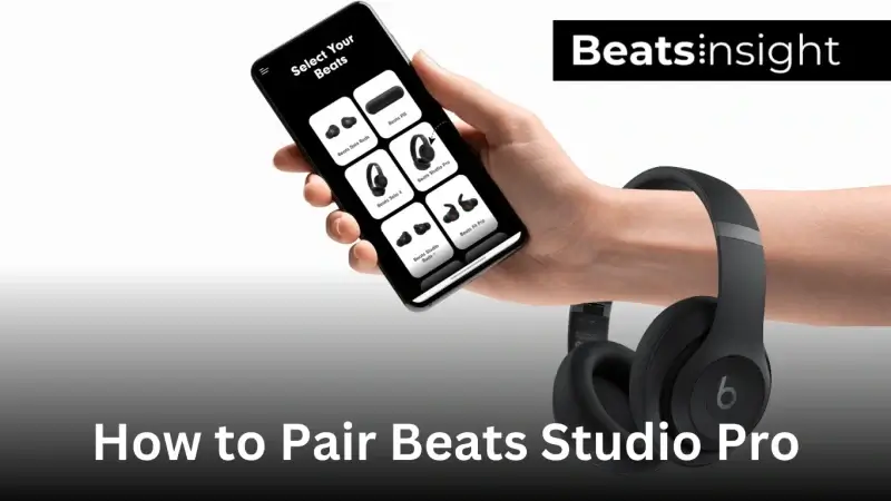 How to Pair Beats Studio Pro