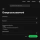 how to change Spotify password